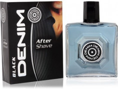 after shave ( aftershave) DENIM BLACK100 ml; produs importat din Italia foto