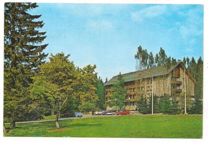 % carte postala (ilustrata)-POIANA BRASOV-Hotel Poiana