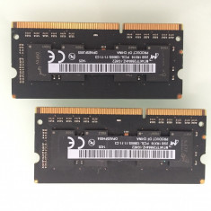 Memorii DDR3 RAM 4GB(2x2 GB), 1RX16, 1600MHz, PC3L-12800S Apple Mac Mini Laptop foto