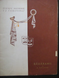 Program de teatru, stagiunea 1958 / Badaranii, Teatrul IL Caragiale