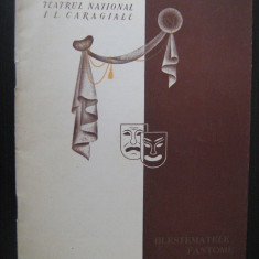Program de teatru, stagiunea 1955 / Blesatematele fantome, Teatrul IL Caragiale