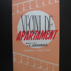 Program de teatru, stagiunea 1960 / Vecini de apartament, Teatrul MuncitorescCFR