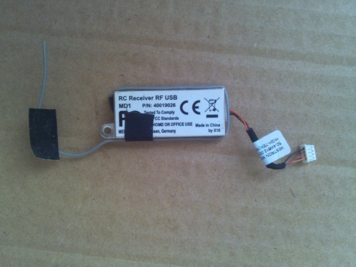 rc receiver/transmiter usb medion akoya p6612 (md 97110) MD9663 40019026 etc