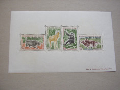 Coasta de Fildes 1963 fauna MI bl.2 MNH w11 foto