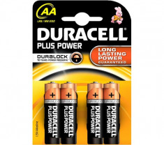 Baterie, baterii Duracell R6AA Alkaline blister 4, pret per buc. foto