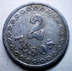 B.799 PARAGUAY 2 PESOS 1938 foto