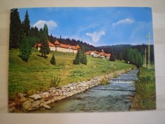 ROMANIA - STINA DE VALE - VEDERE - CIRCULATA , TIMBRATA .