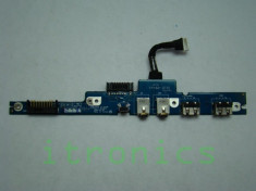 Modul audio si USB pentru Dell XPS M2010 ( mufe / porturi audio jack / mufa / port USB) cu cablu LS-2736P foto