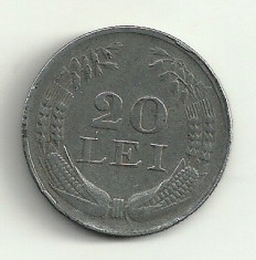 ROMANIA 20 LEI 1942 ZN , VF [1] Livrare in cartonas foto