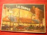 Ilustrata - Restaurantul La Coupole , circulat 1938 Franta