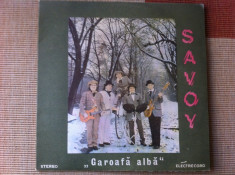 Savoy Garoafa Alba album disc vinyl lp muzica pop rock romanesc electrecord foto