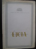 Program de opera - Opera Romana-1962 / Lucia di Lammermoor de Donizetti