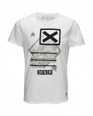 Tricou slim fit Jack &amp;amp;amp; Jones - art 12095317 alb foto