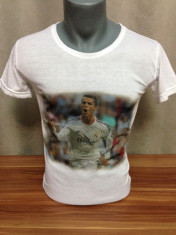 Tricou Cristiano Ronaldo model01 Real Madrid LICHIDARE DE STOC CEL MAI MIC PRET foto