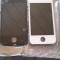 LCD IPHONE 4 4S ORIGINALE / ALBE NEGRE / FOLIE ECRAN / ECRAN DISPLAY GEAM