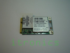 Placa de retea Modul Wireless Wifi HP Pavilion DV6500 #2 DV6000 ETC 441090-002 BCM94311MCGHP3 rev P2 foto