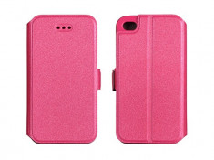 Husa HTC One M9 Flip Case Inchidere Magnetica Pink foto