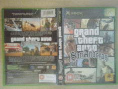 Grand Theft Auto - GTA - San Andreas - XBox classic ( Comp. XB 360 ) (GameLand) foto