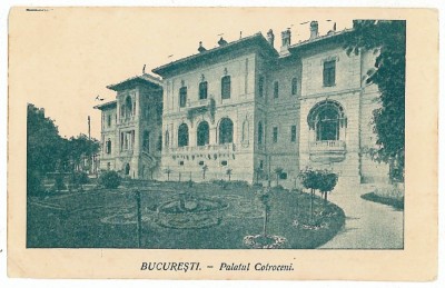 620 - BUCURESTI, Cotroceni Palace - old postcard - unused foto