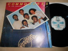 Commodores - In The Pocket (1981, Motown) Disc vinil album original, tracklist foto