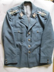 UNIFORMA(VESTON+PANTALONI) COLONEL POLITIA ROMANA ANII 90 foto