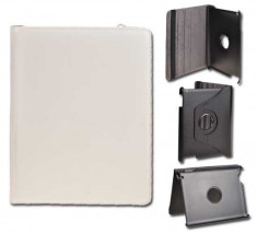 Husa iPad 2 3 4 Rotativa 360 grade White foto