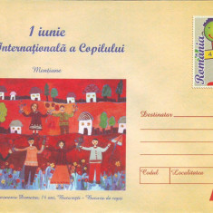 1 Iunie Ziua Internationala a Copilului, Desen, intreg postal necirculat, 2006