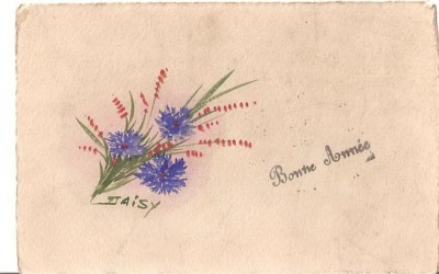 CPI (B5216) CARTE POSTALA - FELICITARE DE ANUL NOU, BONNE ANNEE, DAISY, DUPRE foto