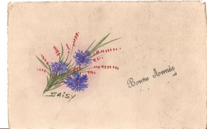CPI (B5216) CARTE POSTALA - FELICITARE DE ANUL NOU, BONNE ANNEE, DAISY, DUPRE