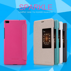 Husa HUAWEI Ascend P8 Sparkle S-VIEW by Nillkin Black Activa foto