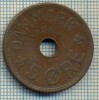 6222 MONEDA - DANEMARCA (DANMARK) - 5 ORE - ANUL 1934 -starea care se vede, Europa