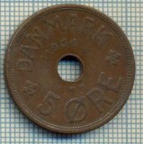 6222 MONEDA - DANEMARCA (DANMARK) - 5 ORE - ANUL 1934 -starea care se vede, Europa