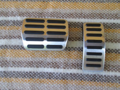 Set pedale Inox transmisie AUTOMATA pentru VW/Audi/Skoda/Seat foto