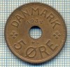 6225 MONEDA - DANEMARCA (DANMARK) - 5 ORE - ANUL 1934 -starea care se vede, Europa