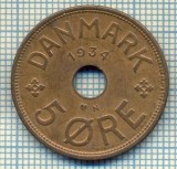 6225 MONEDA - DANEMARCA (DANMARK) - 5 ORE - ANUL 1934 -starea care se vede, Europa