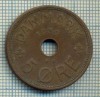 6228 MONEDA - DANEMARCA (DANMARK) - 5 ORE - ANUL 1934 -starea care se vede, Europa
