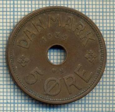 6228 MONEDA - DANEMARCA (DANMARK) - 5 ORE - ANUL 1934 -starea care se vede