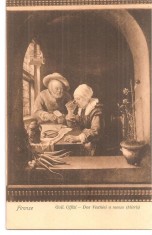 CPI (B5289) CARTE POSTALA - FLORENTA, GALERIA UFFIZI, MIERIS, DOI VECINI LA...