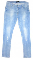 Blugi Conici PULL &amp;amp; BEAR &amp;quot;SKINNY&amp;quot; - (MARIME: 32) - Talie = 90 CM foto