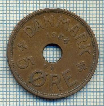 6227 MONEDA - DANEMARCA (DANMARK) - 5 ORE - ANUL 1934 -starea care se vede foto