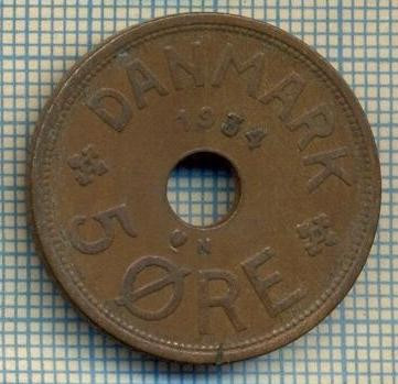 6216 MONEDA - DANEMARCA (DANMARK) - 5 ORE - ANUL 1934 -starea care se vede foto