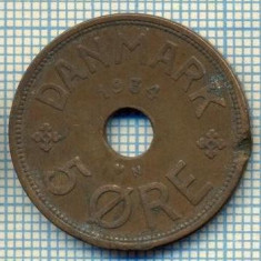 6230 MONEDA - DANEMARCA (DANMARK) - 5 ORE - ANUL 1934 -starea care se vede