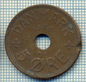 6230 MONEDA - DANEMARCA (DANMARK) - 5 ORE - ANUL 1934 -starea care se vede foto