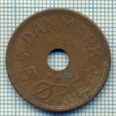 6231 MONEDA - DANEMARCA (DANMARK) - 5 ORE - ANUL 1934 -starea care se vede