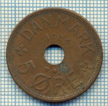 6231 MONEDA - DANEMARCA (DANMARK) - 5 ORE - ANUL 1934 -starea care se vede foto