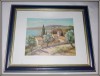 Tablou - print acuarela - Sat micut langa mare