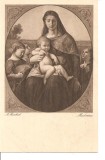 CPI (B5267) CARTE POSTALA - ANSELM FEUERBACH - MADONA, COPII, VERLAG, MUNCHEN, Necirculata, Printata