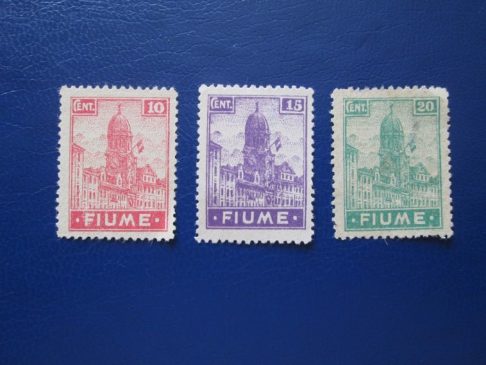 TIMBRE ITALIA POSTA FIUME 1923