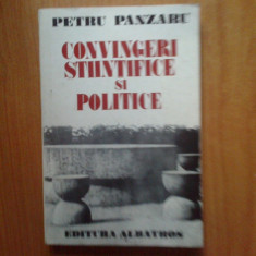 k4 Convingeri stiintifice si politice - Petru Panzaru