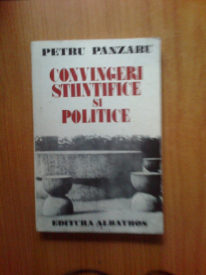 k4 Convingeri stiintifice si politice - Petru Panzaru foto